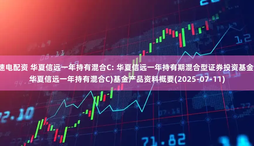 速电配资 华夏信远一年持有混合C: 华夏信远一年持有期混合型证券投资基金(华夏信远一年持有混合C)基金产品资料概要(2025-07-11)